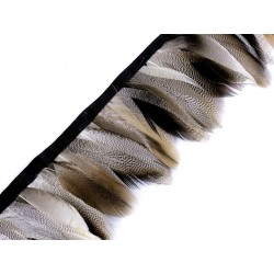 Trimming Braid - Duck Feathers, 6-8 cm/1m