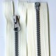 Plastic Zipper open-end P6 45 cm color T-36 - ecru/1 pc.