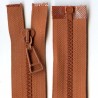 Plastic Zipper open-end P6 50 cm color T-43 - orange/1 pc.