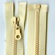 Plastic Zipper open-end P6 60 cm color T-55 - cream/1 pc.