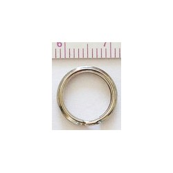 Metal split Ring 10 mm Nickel Plated/1 pc.