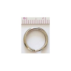 Metal split Ring 10 mm Nickel Plated/50 pcs.