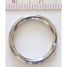 Metal split Ring 15 mm Nickel Plated/1 pc.