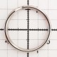 Metal Split Ring 20 mm Nickel Plate/50 pcs.