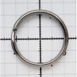 Žiedas raktams 20 mm, tamsintas nikelis/1 vnt.