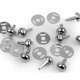 Purse Feet Studs / Metal Nail heads Ø10 mm, nickel/1 pc.