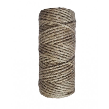 Jute yarn,  50 g, 40m, thickness 1.8mm