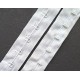 One Eye Hook and Eye Cotton Tape width 25 mm white/1m