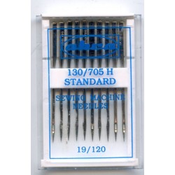 Standard Needles art.130/705 Size 120/19/10 pcs.