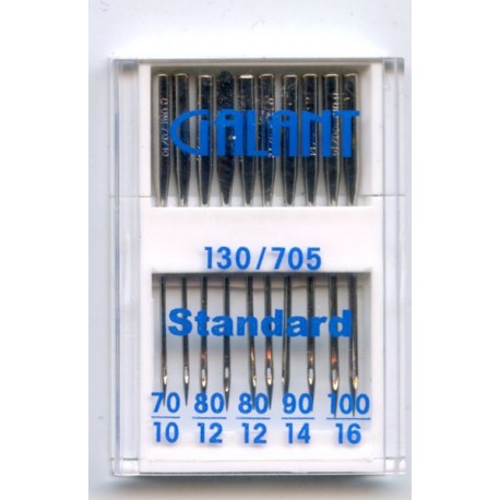 Standard Needles art.130/705 Size 70-100/10 pcs.