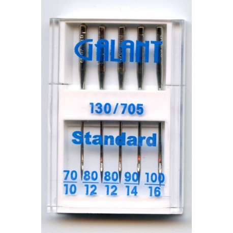 Standard Needles art.130/705 Size 70-100/5 pcs.