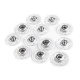 Sew on Plastic Press Snap Fasteners Ø 25 mm, transparent, rustproof/1 pc.