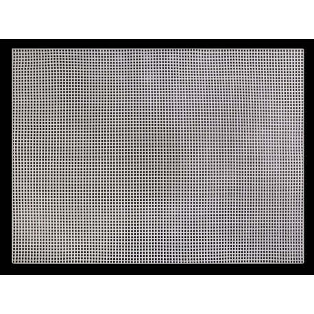 Plastic Embroidery Canvas art.750979, 42x60 cm, white/1pc.