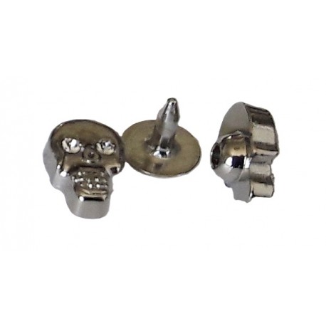 Kniedė dekoratyvinė 12x8.5x3.5mm/nikelis/1vnt.