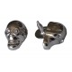 Dekorative Rivet-skull 15x9x8mm/nickel/1pc.