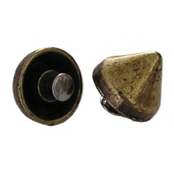 Decorative Rivet M164 20 mm old brass/1 pc.