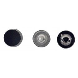 Moulded Rivet with flat Cap 9 mm/graphite/20 pcs.