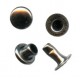 Rivet N1/4.8mm/black nickel/100pcs.