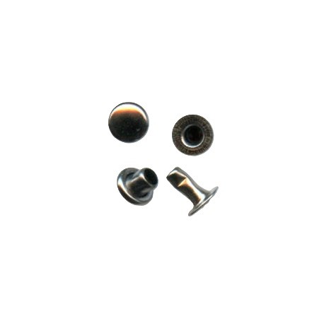 Kniedė N1/4.8mm/juodas nikelis/100vnt.