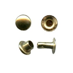 Rivet N1/4.8mm/gold/100pcs.