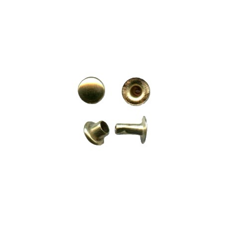 Rivet N1/4.8mm/gold/100pcs.