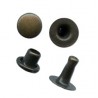 Rivet N2/5.7mm/old brass/100pcs.