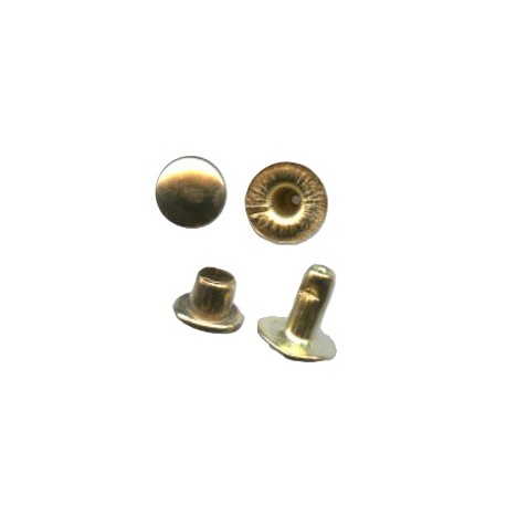 Kniedė N2/5.7mm/geltona/100vnt.