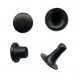 Rivet N2/5.7mm/black/100pcs.
