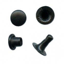 Rivet N2/5.7mm/black/100pcs.