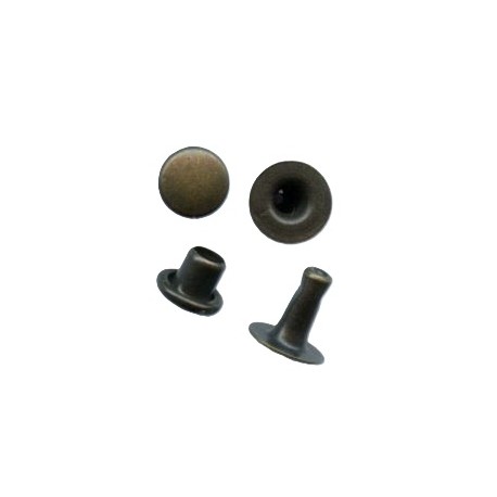 Rivet N3/7.0mm/old brass/100pcs.