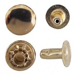 Rivet N4/8.8mm/gold/100pcs.