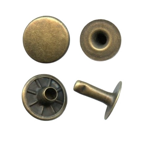 Kniedė N7/13.0mm/žalvaris/100vnt.