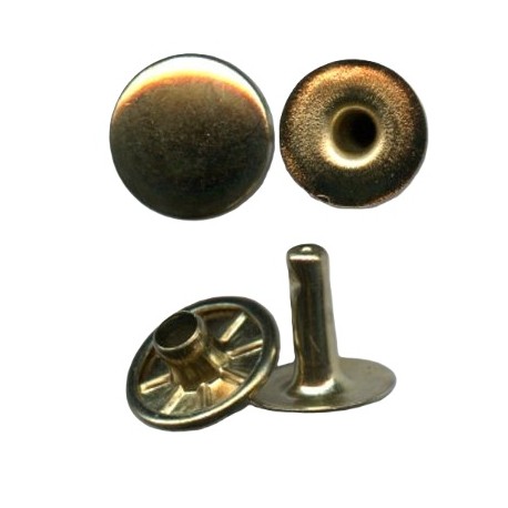 Rivet N7/13.0mm/gold/100pcs.