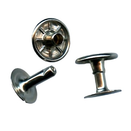 Rivet N14/13.0mm/nickel/100pcs.