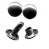 Double Rivets No.2LUX 6 mm nickel/100 pcs.