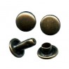 Double Rivets No.2LUX/6mm/old brass/100 pcs.