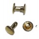 Double Rivets No.2LUX/6mm/gold/100 pcs.