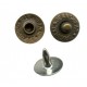 Jeans Rivets 9 mm/old brass/50 pcs.
