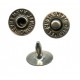 Jeans Rivets 9 mm/black nickel/50 pcs.