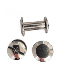 Binding Screw Posts art.5201010/52/10, 9x10 mm, nickel/10pcs.