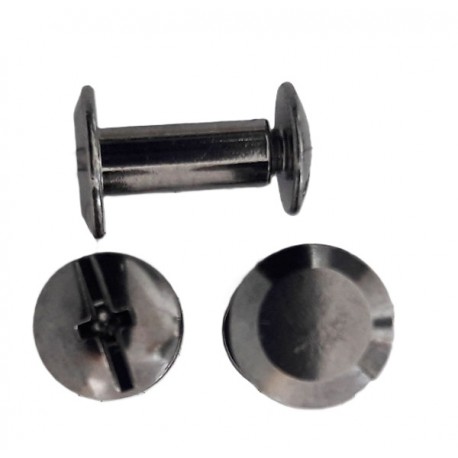 Kniedė užsukama art.5201090/47/10, 9x10 mm, tamsintas nikelis/10 vnt.