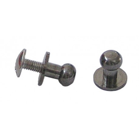 Chicago Rivet Screw 276 black nickel/10pcs.