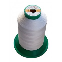 Polyester upholstery thread "Tytan 20 WR/600m" white/1pc.