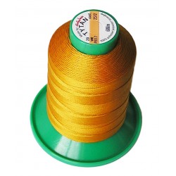 Polyester upholstery thread "Tytan 20 WR/600m" color 2512  - gold/1pc.