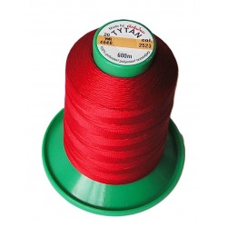 Polyester upholstery thread "Tytan 20 WR/600m" color 2523  - red/1pc.