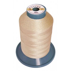 Polyester upholstery thread "Tytan 20 WR/600m" color 2552 - beige/1pc.
