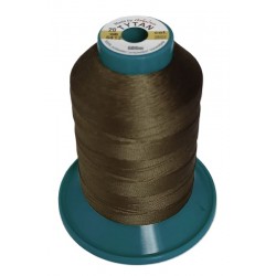 Polyester upholstery thread "Tytan 20 WR/600m" color 2602 - brown/1pc.