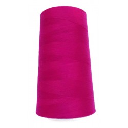 Spun Polyester Sewing Thread 50 S/2 (140) color 124-raspberry red/4500 Y