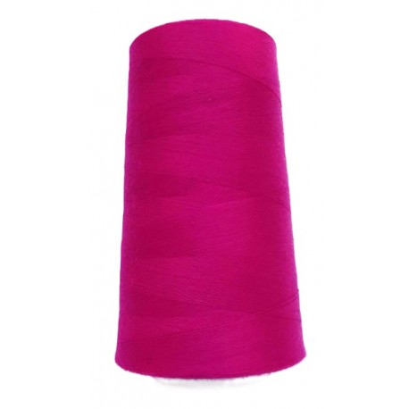 Spun Polyester Sewing Thread 50 S/2 (140) color 124-raspberry red/4500 Y