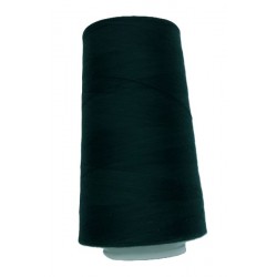 Spun Polyester Sewing Thread 50 S/2 (140) color 010-black green/4500 Y